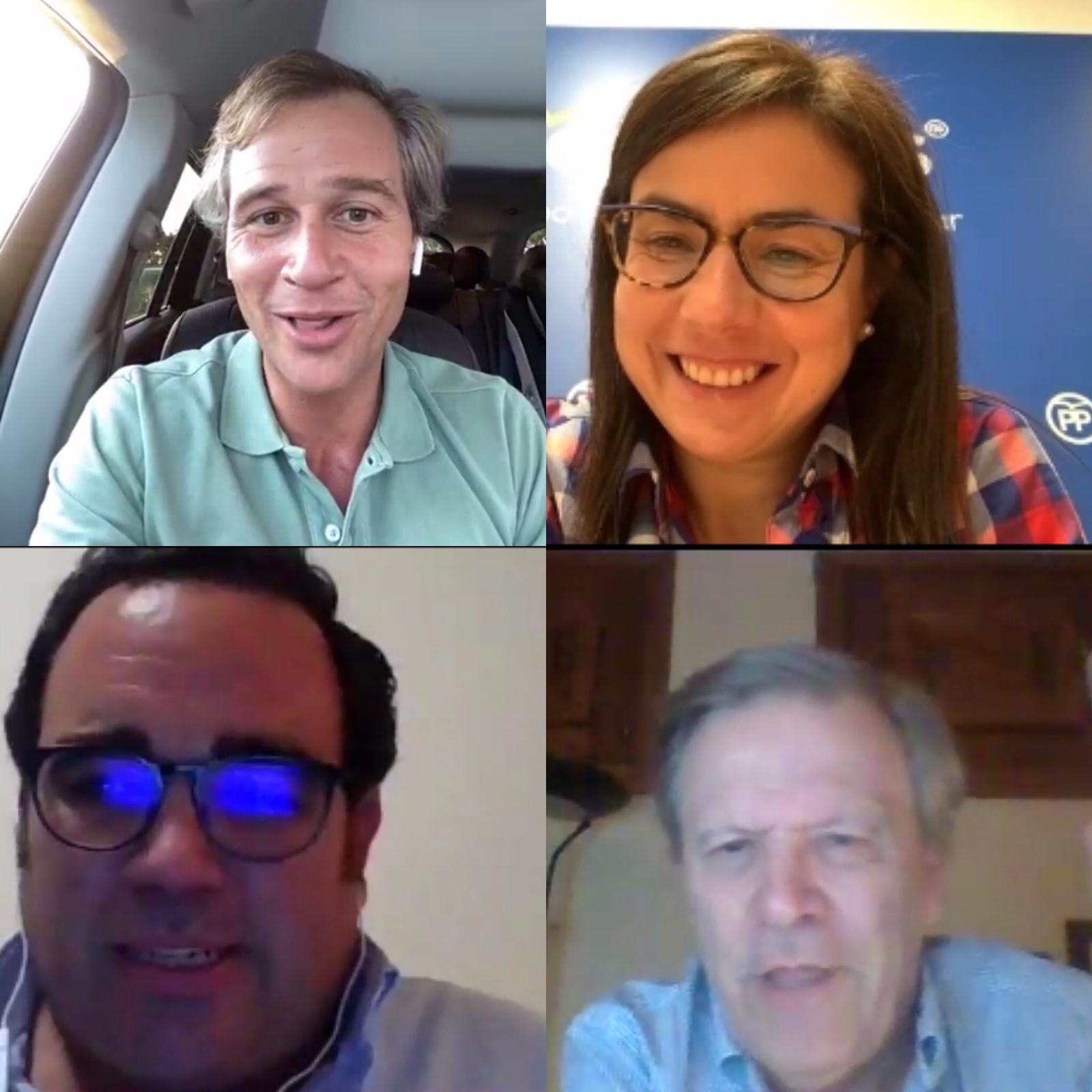 Ana Vázquez mantiene un encuentro digital con simpatizantes y afiliados del PP de Boadilla